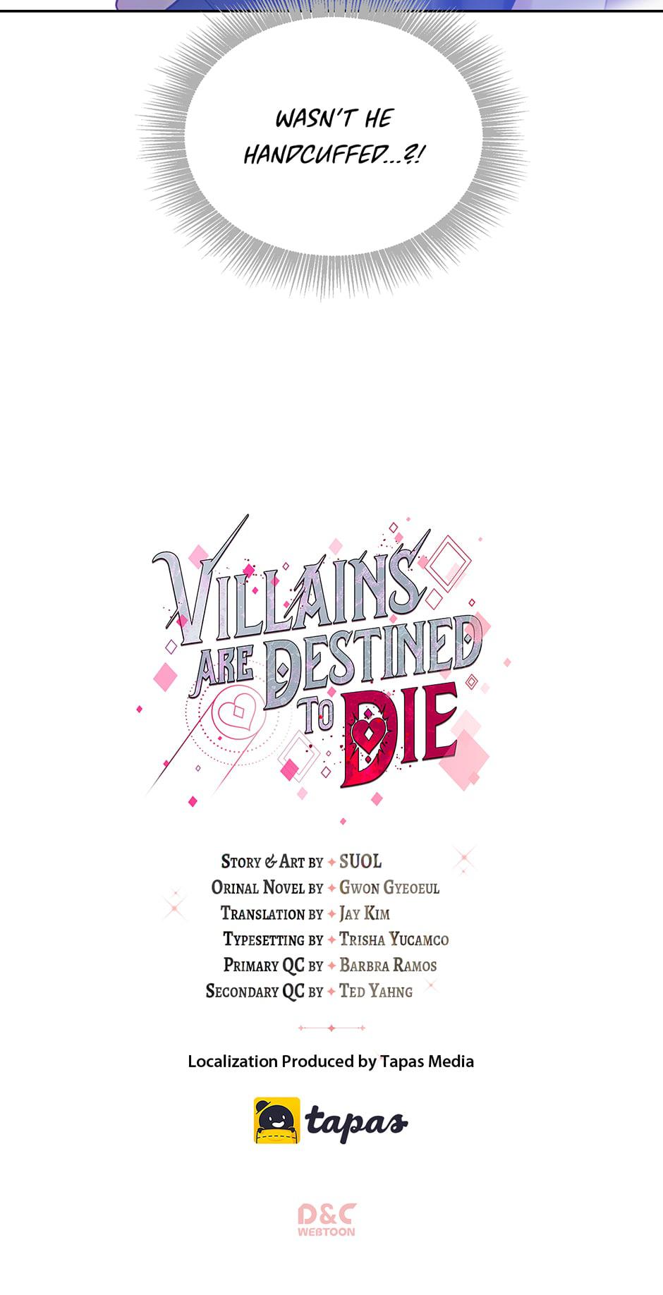 Villains Are Destined to Die Chap 24 - Next Chap 25