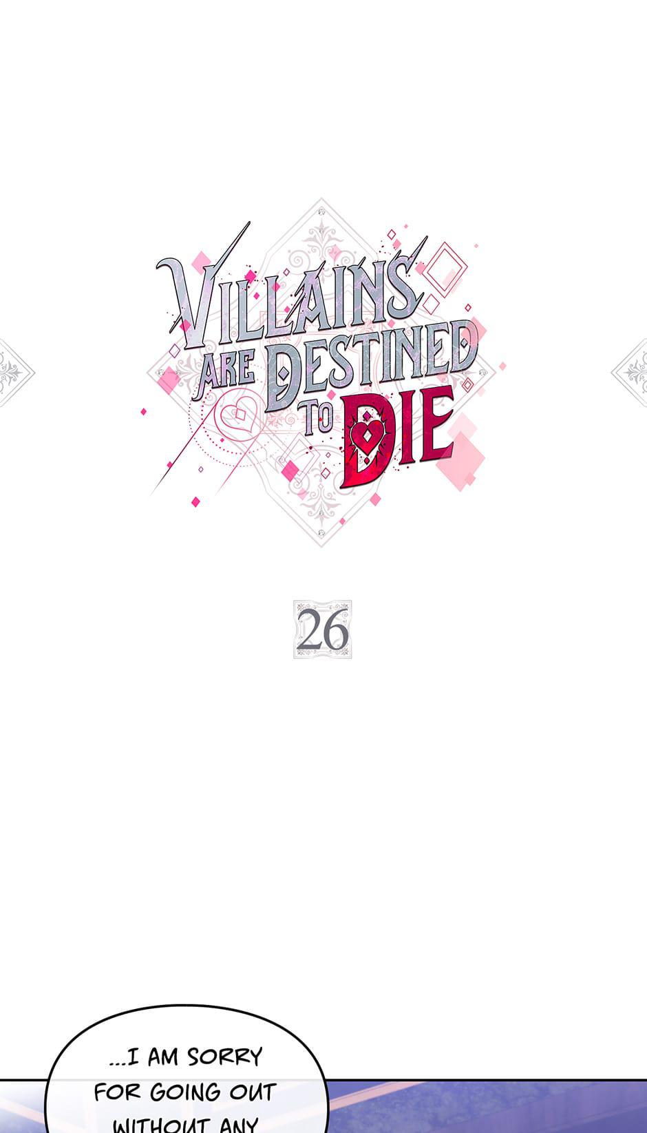Villains Are Destined to Die Chap 26 - Next Chap 27
