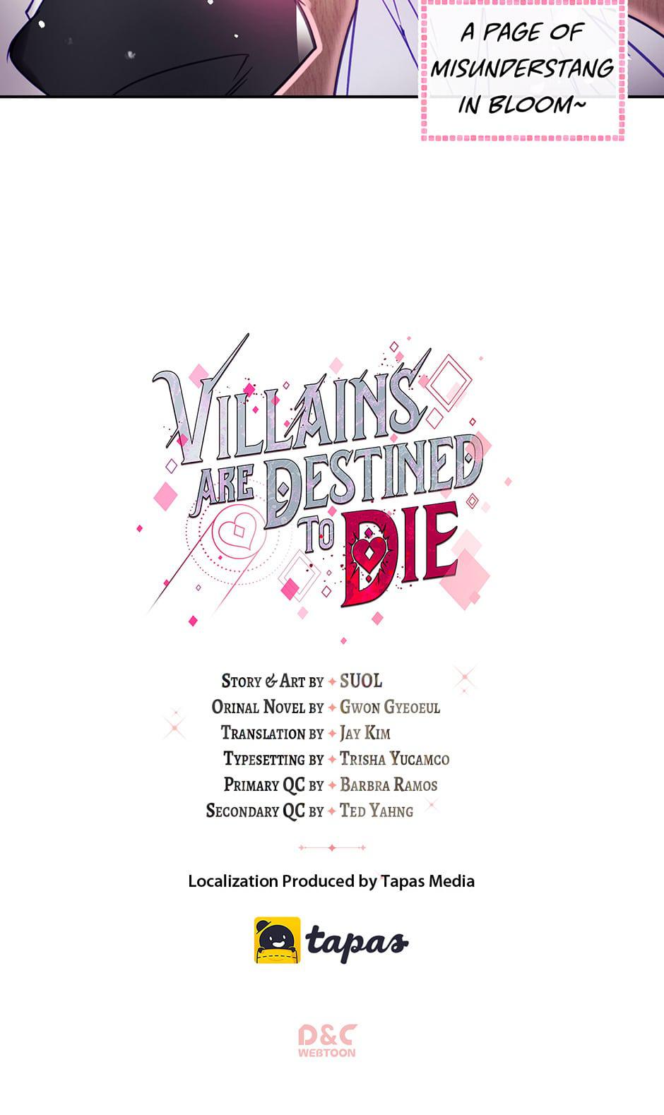 Villains Are Destined to Die Chap 28 - Next Chap 29