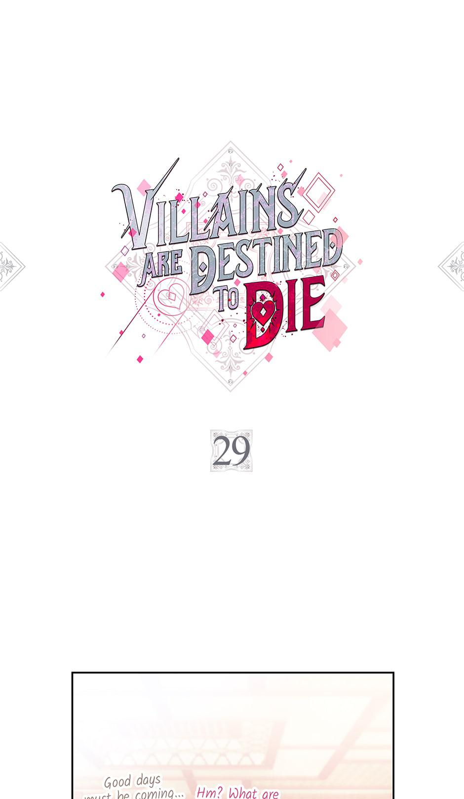 Villains Are Destined to Die Chap 29 - Next Chap 30