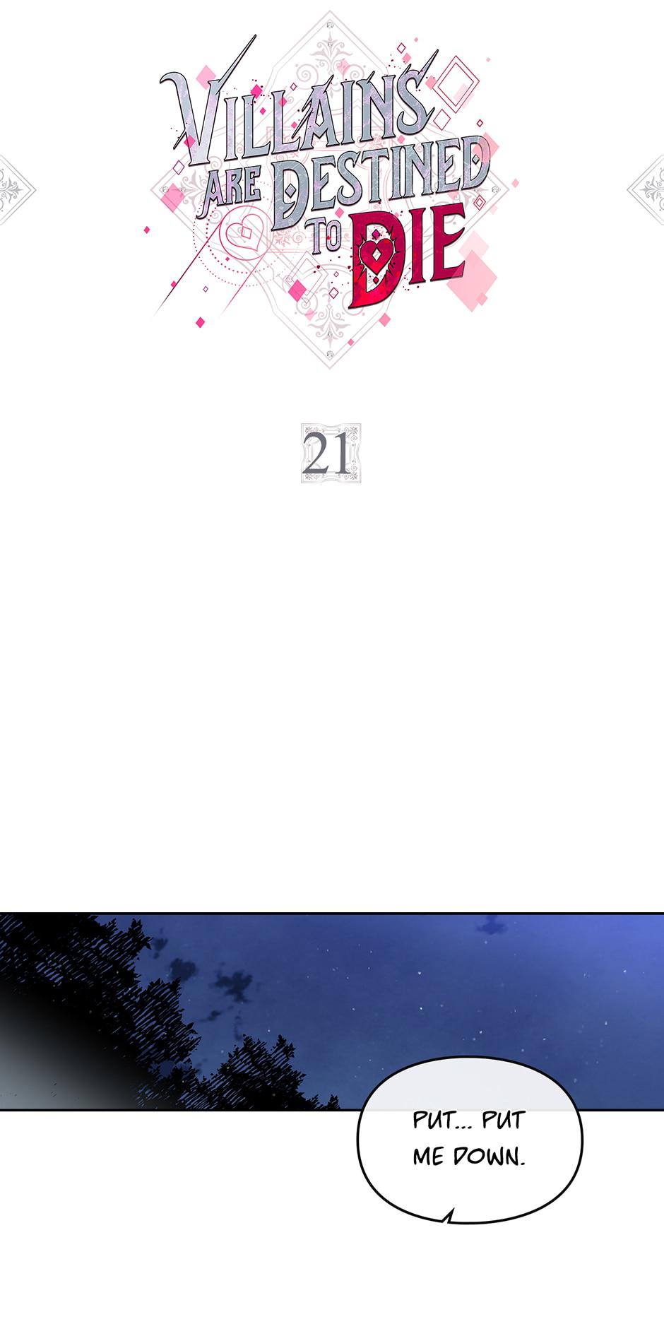 Villains Are Destined to Die Chap 21 - Next Chap 22