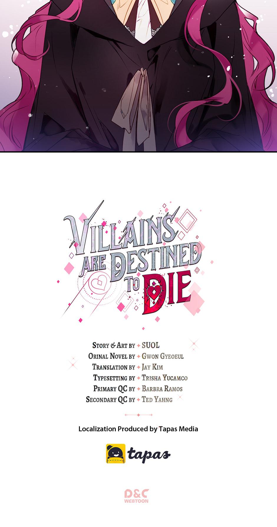 Villains Are Destined to Die Chap 34 - Next Chap 35
