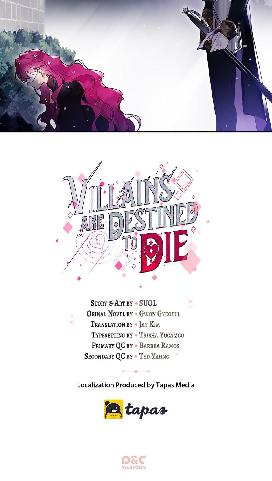 Villains Are Destined to Die Chap 36 - Next Chap 37