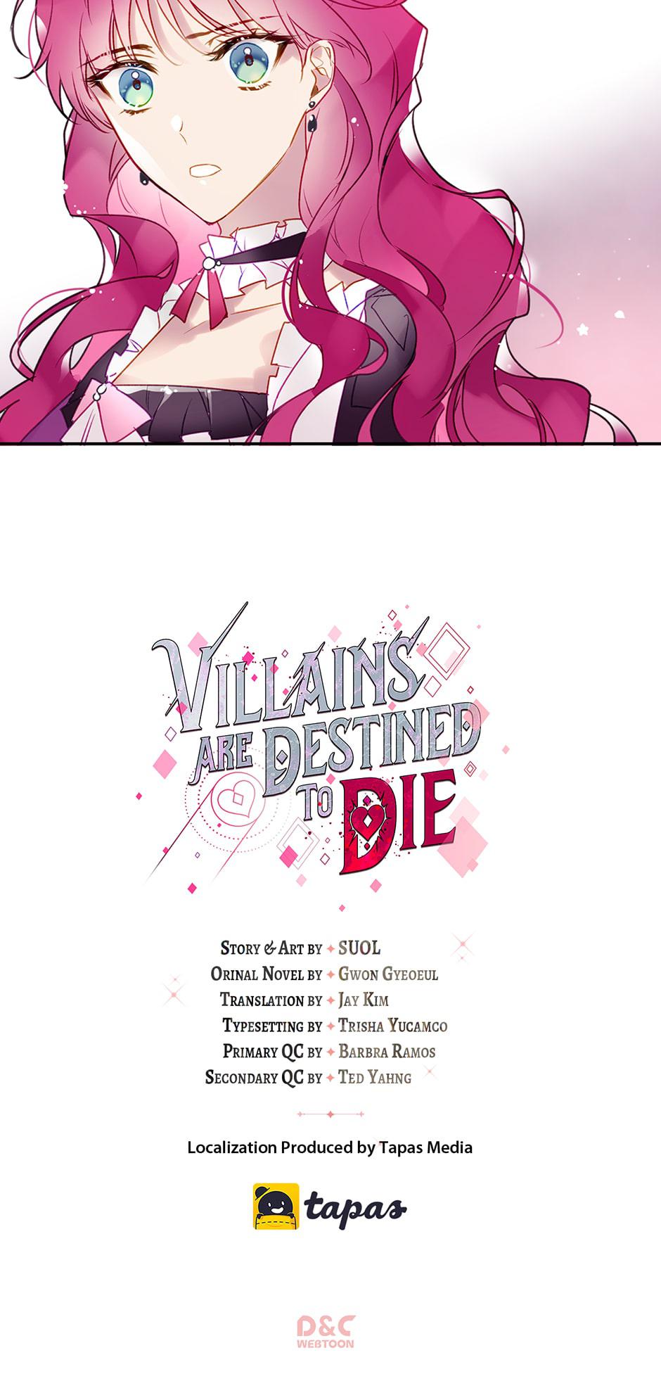Villains Are Destined to Die Chap 38 - Next Chap 39