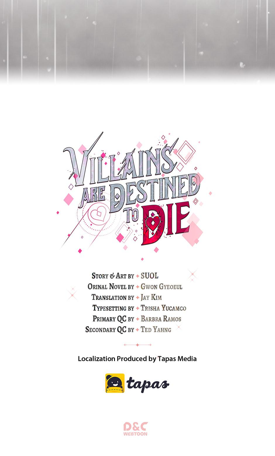 Villains Are Destined to Die Chap 30 - Next Chap 31