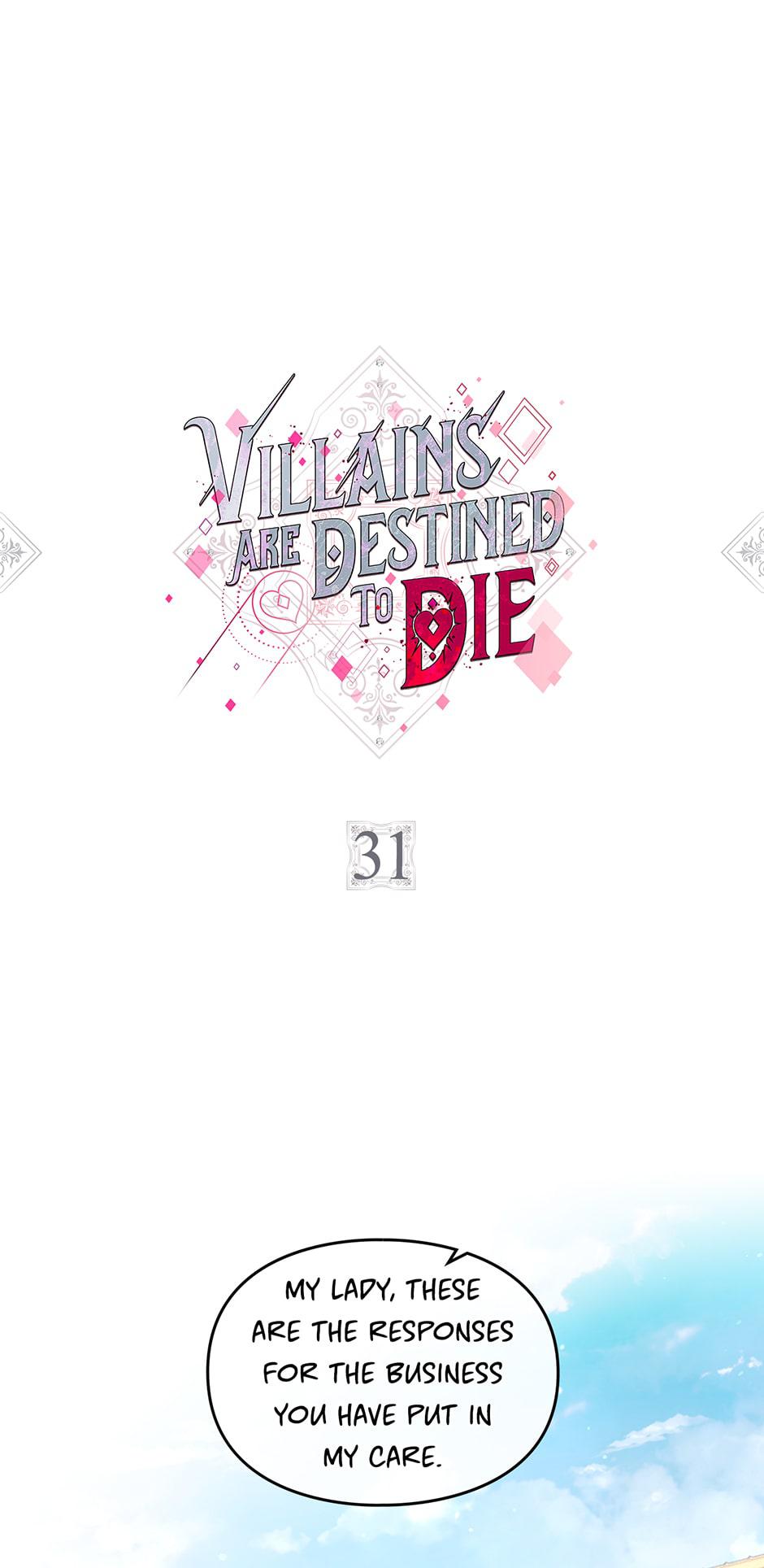 Villains Are Destined to Die Chap 31 - Next Chap 32