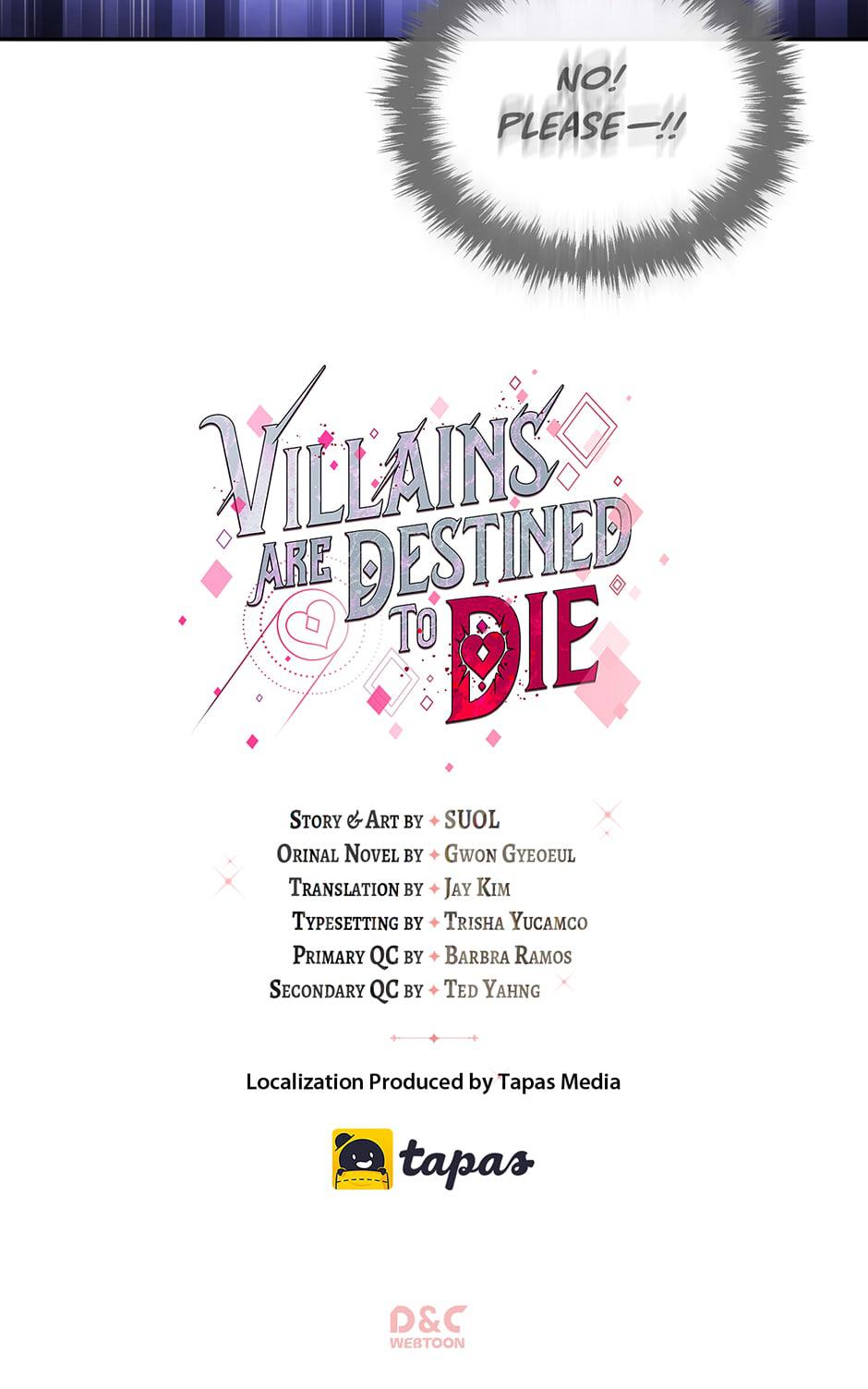 Villains Are Destined to Die Chap 33 - Next Chap 34