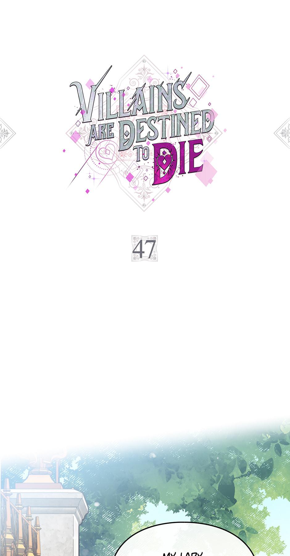 Villains Are Destined to Die Chap 47 - Next Chap 48