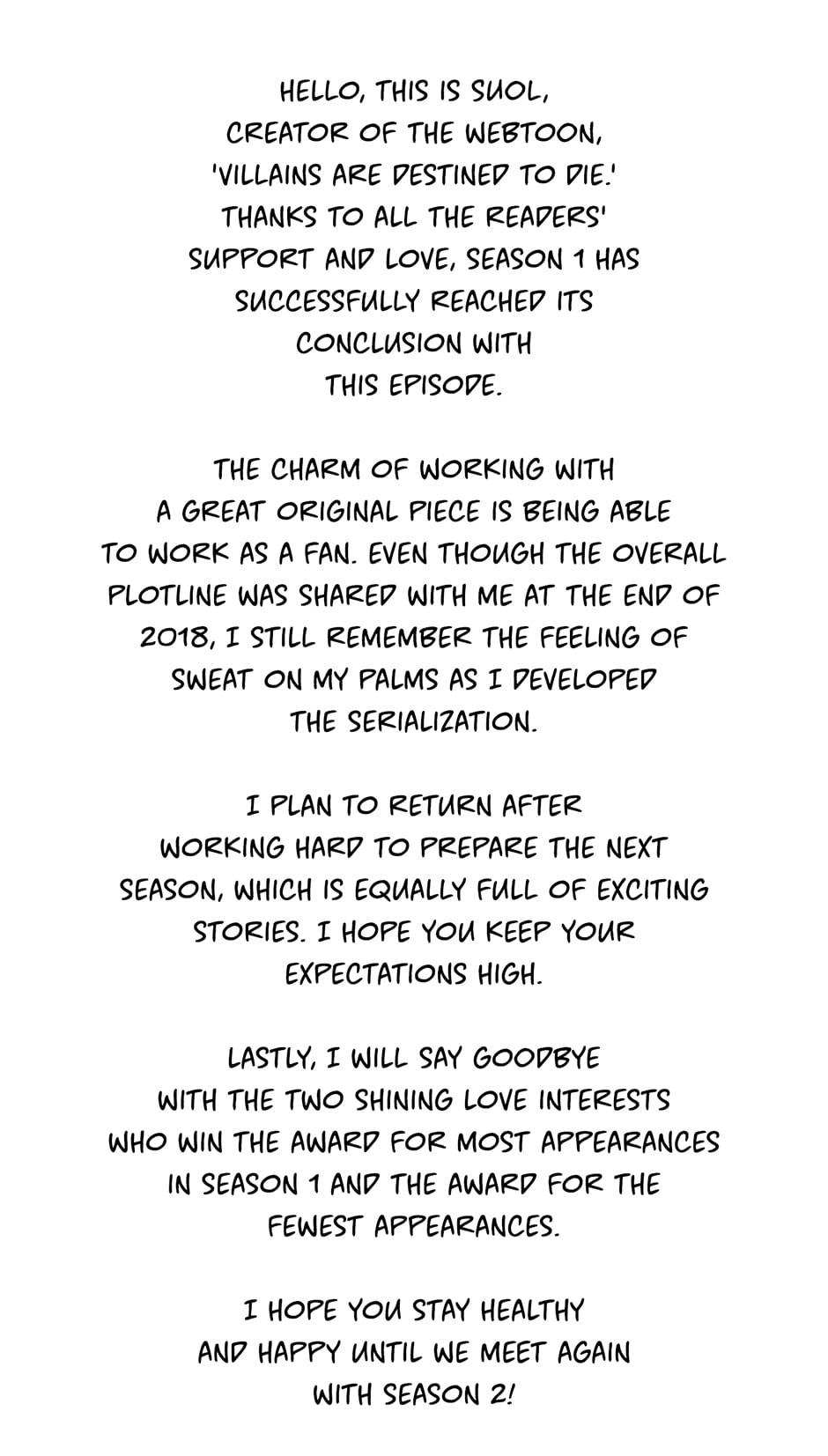 Villains Are Destined to Die Chap 44 - Next Chap 45