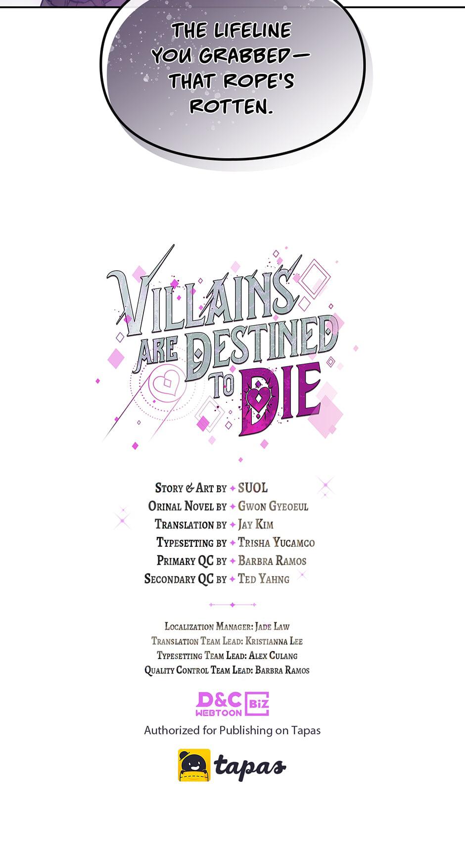 Villains Are Destined to Die Chap 45 - Next Chap 46