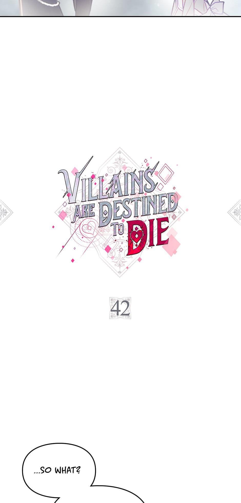 Villains Are Destined to Die Chap 42 - Next Chap 43