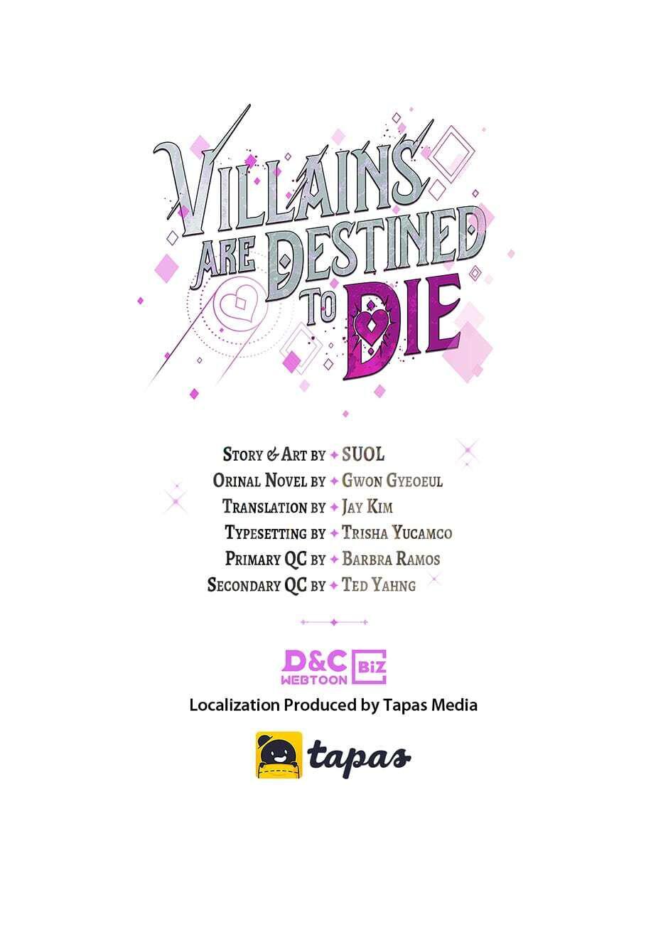 Villains Are Destined to Die Chap 75 - Next Chap 76