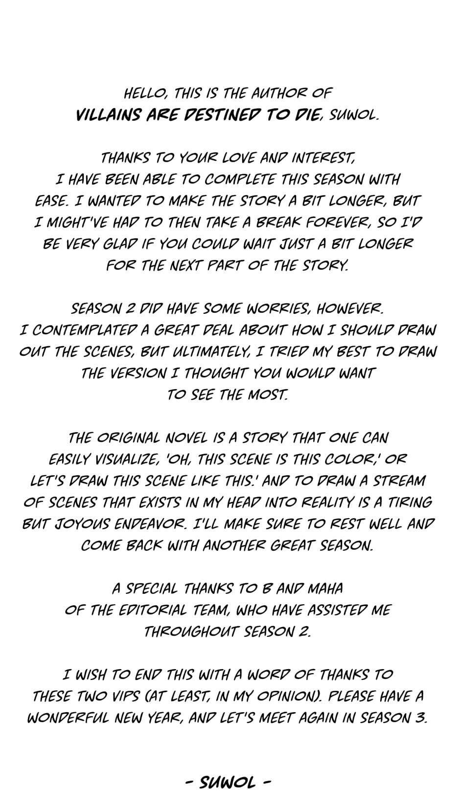 Villains Are Destined to Die Chap 85 - Next Chap 86