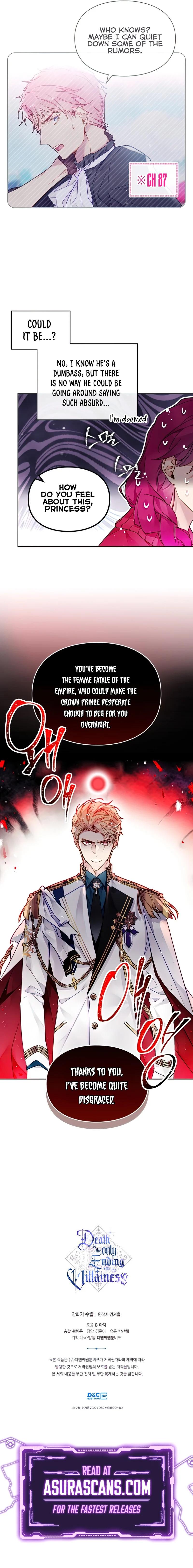 Villains Are Destined to Die Chap 99 - Next Chap 100