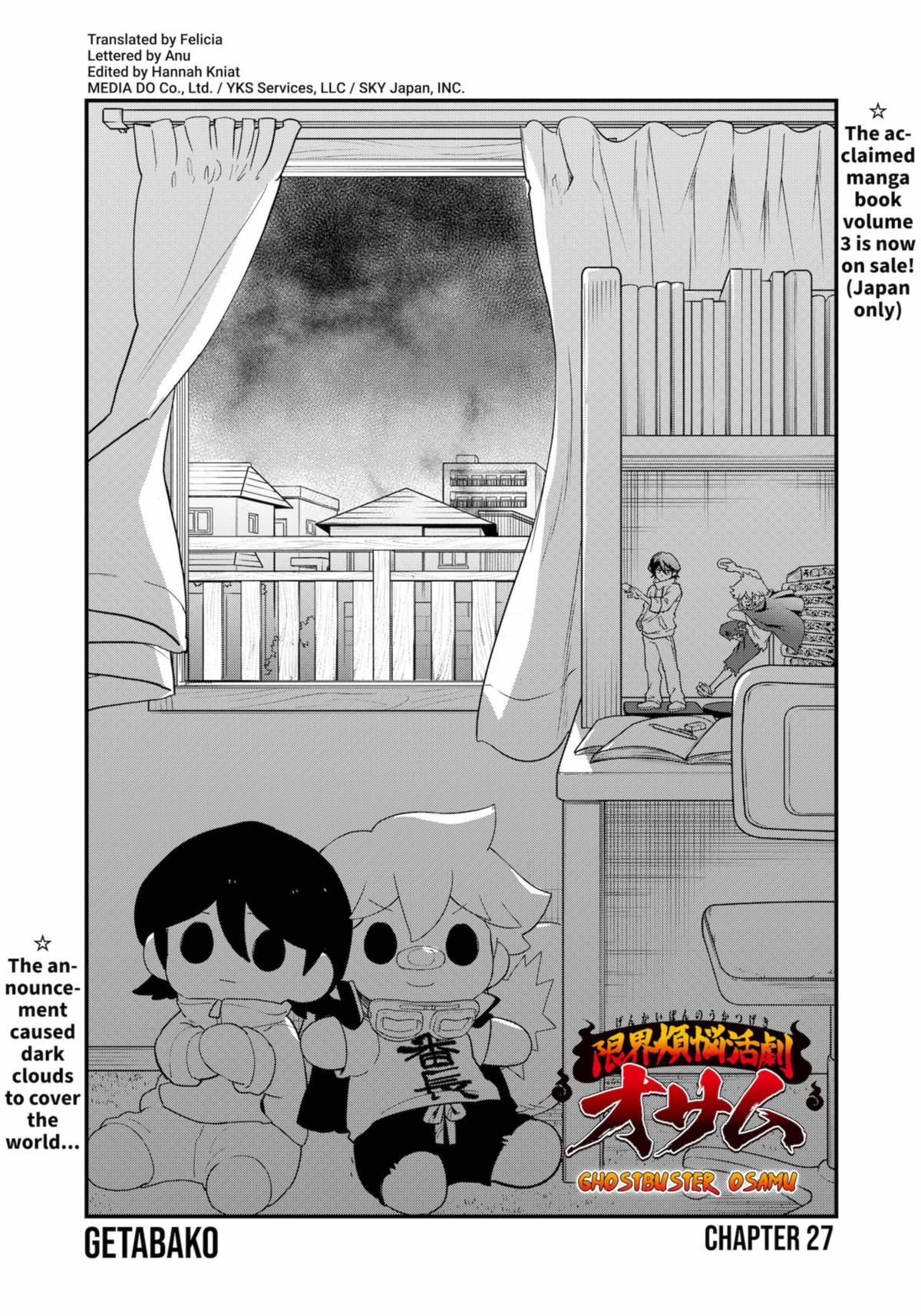 Genkai Bonnou Katsugeki Osamu Chap 27 - Next Chap 28