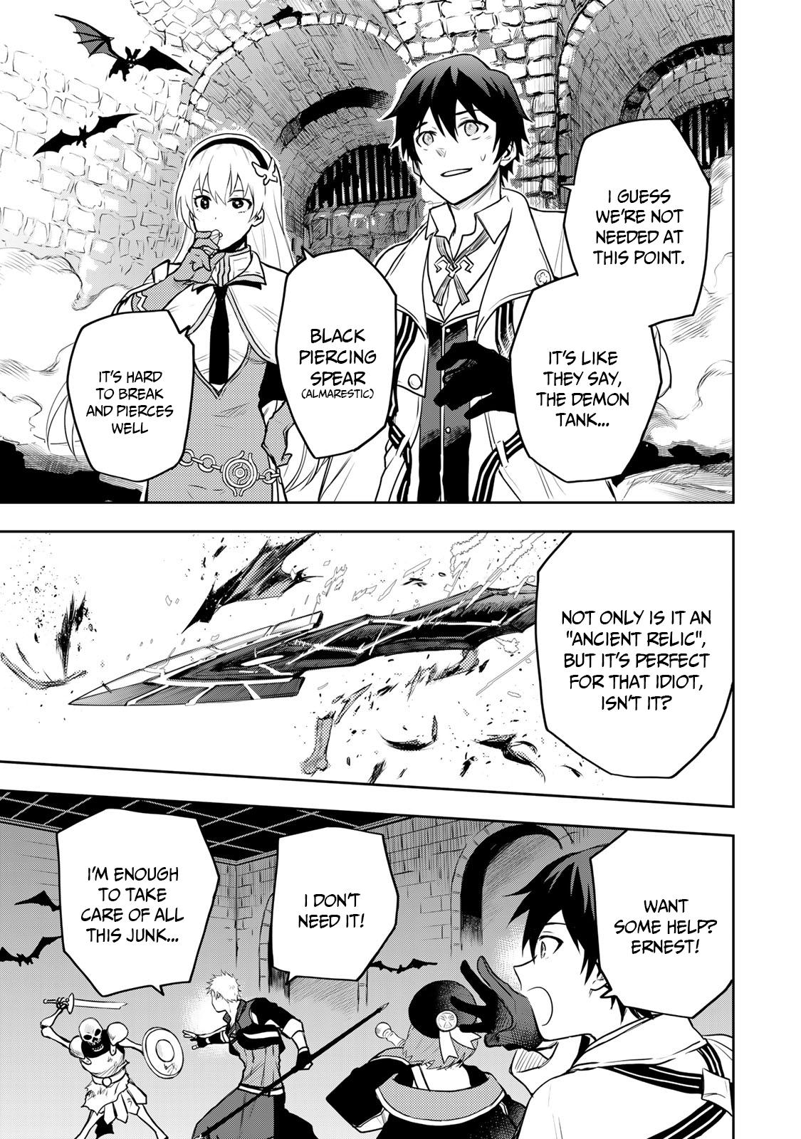 Mikata ga Yowa Sugite Hojo Mahou ni Toushite ita Kyuutei Mahou shi, Tsuihou Sarete Saikyou wo Mezasu Chap 7 - Next Chap 8