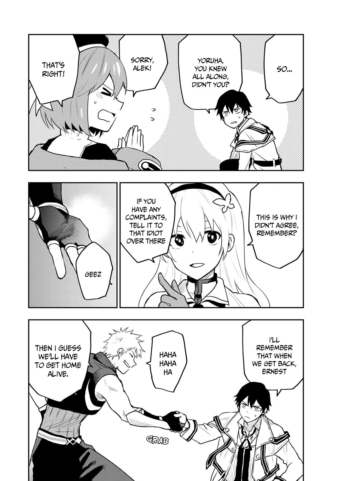 Mikata ga Yowa Sugite Hojo Mahou ni Toushite ita Kyuutei Mahou shi, Tsuihou Sarete Saikyou wo Mezasu Chap 7 - Next Chap 8