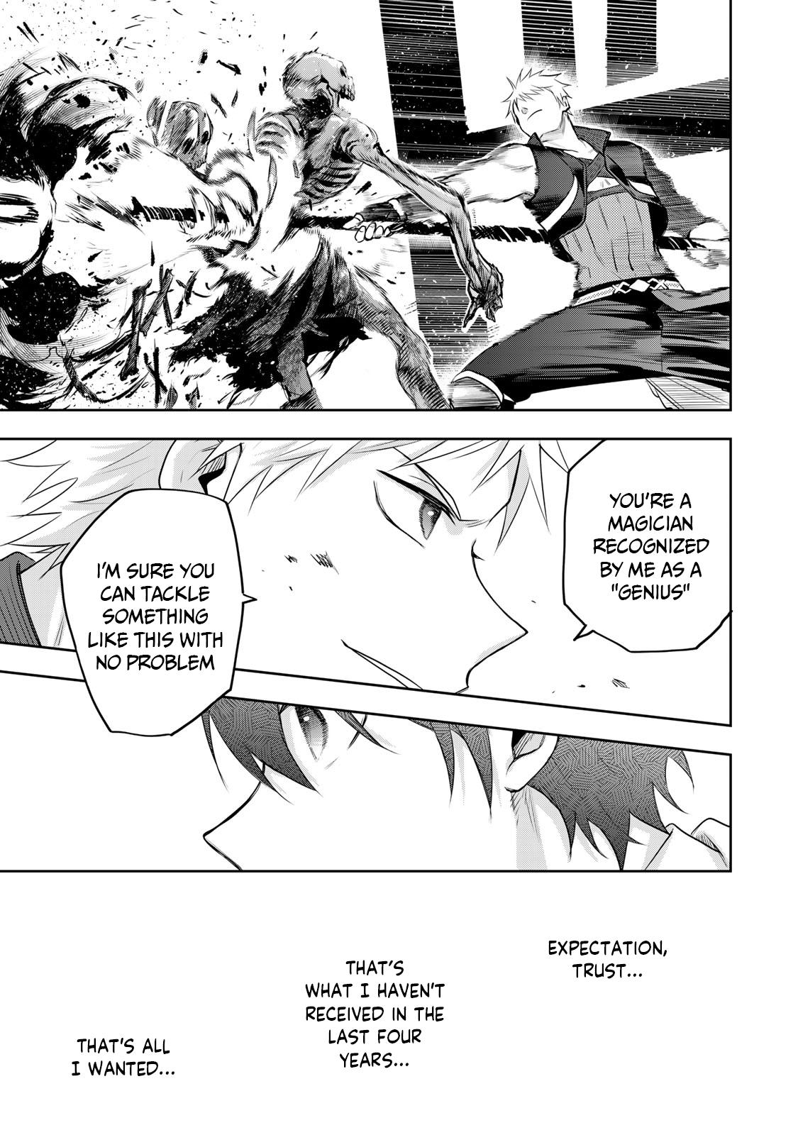 Mikata ga Yowa Sugite Hojo Mahou ni Toushite ita Kyuutei Mahou shi, Tsuihou Sarete Saikyou wo Mezasu Chap 7 - Next Chap 8