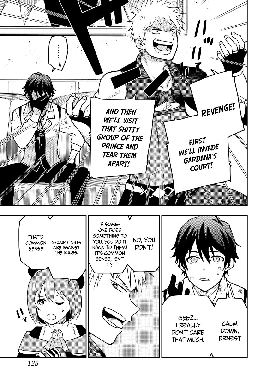 Mikata ga Yowa Sugite Hojo Mahou ni Toushite ita Kyuutei Mahou shi, Tsuihou Sarete Saikyou wo Mezasu Chap 5 - Next Chap 6