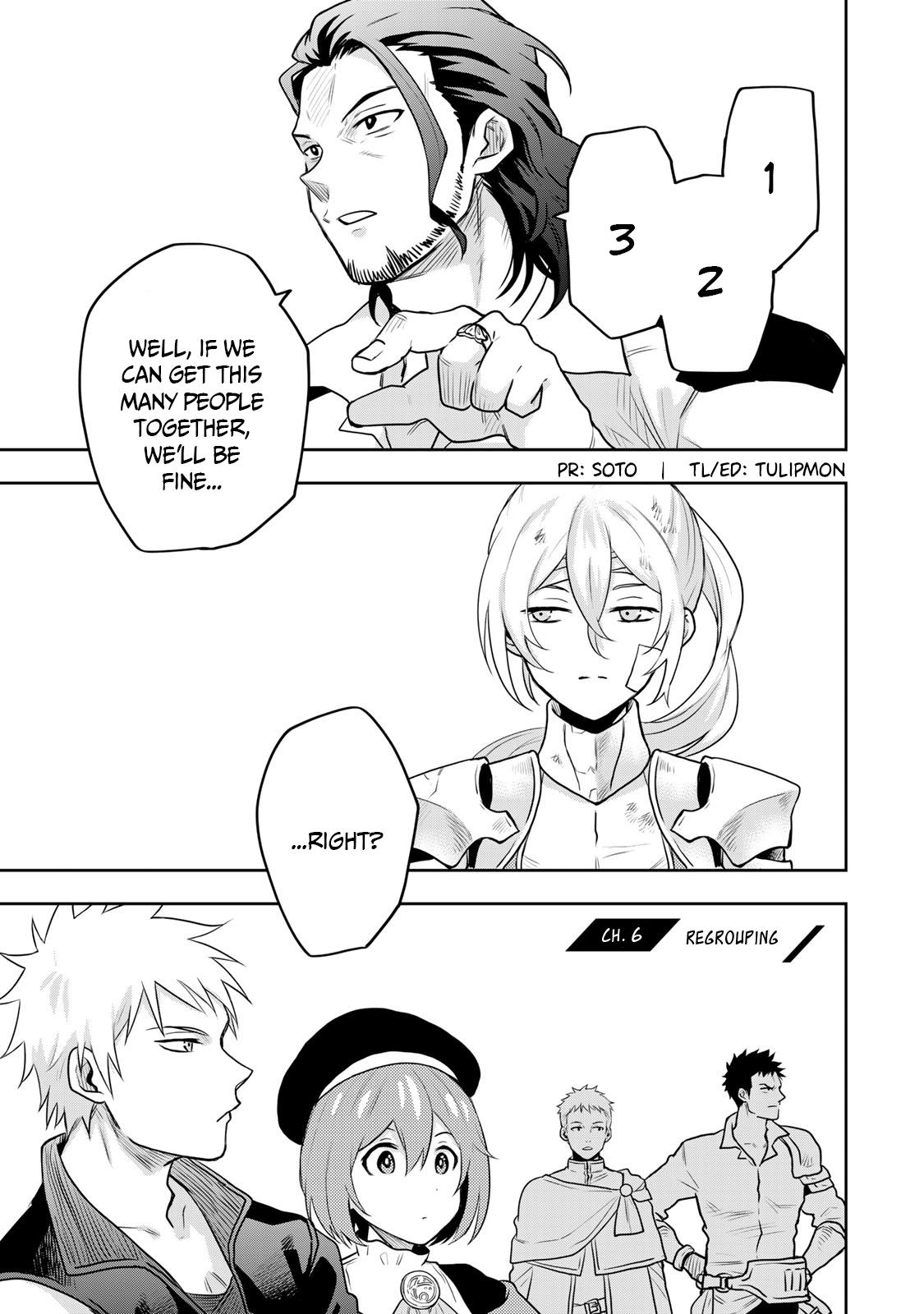 Mikata ga Yowasugite Hojo Mahou ni Tesshiteita Kyuutei Mahoushi, Tsuihou sarete Saikyou wo Mezashimasu Chap 6 - Next Chap 7