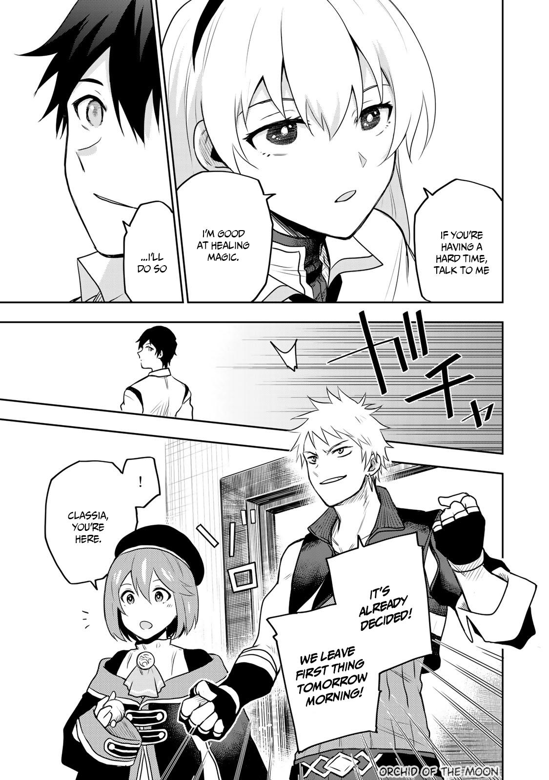 Mikata ga Yowasugite Hojo Mahou ni Tesshiteita Kyuutei Mahoushi, Tsuihou sarete Saikyou wo Mezashimasu Chap 6 - Next Chap 7