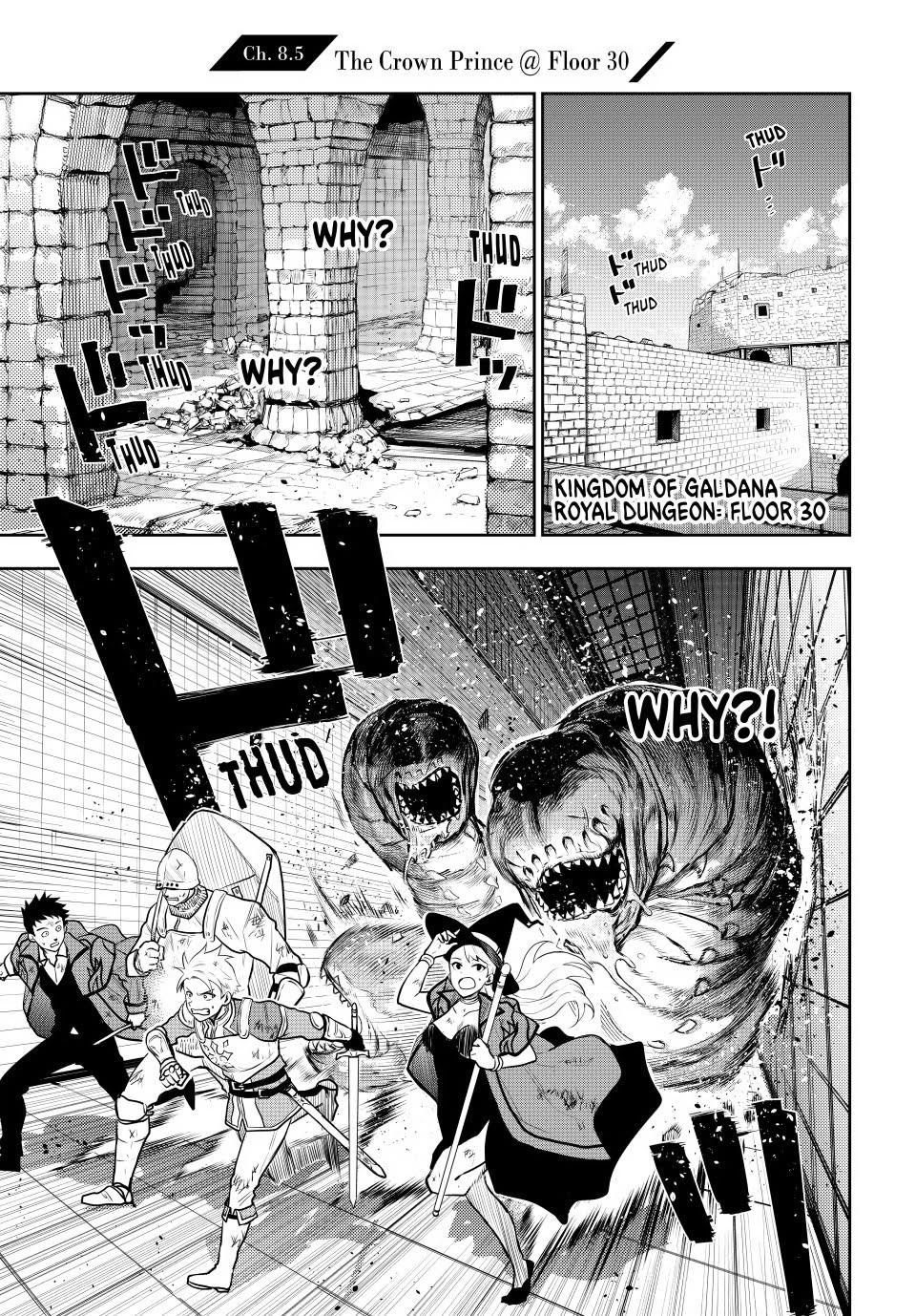 Mikata ga Yowa Sugite Hojo Mahou ni Toushite ita Kyuutei Mahou shi, Tsuihou Sarete Saikyou wo Mezasu Chap 8.5 - Next Chap 9.5