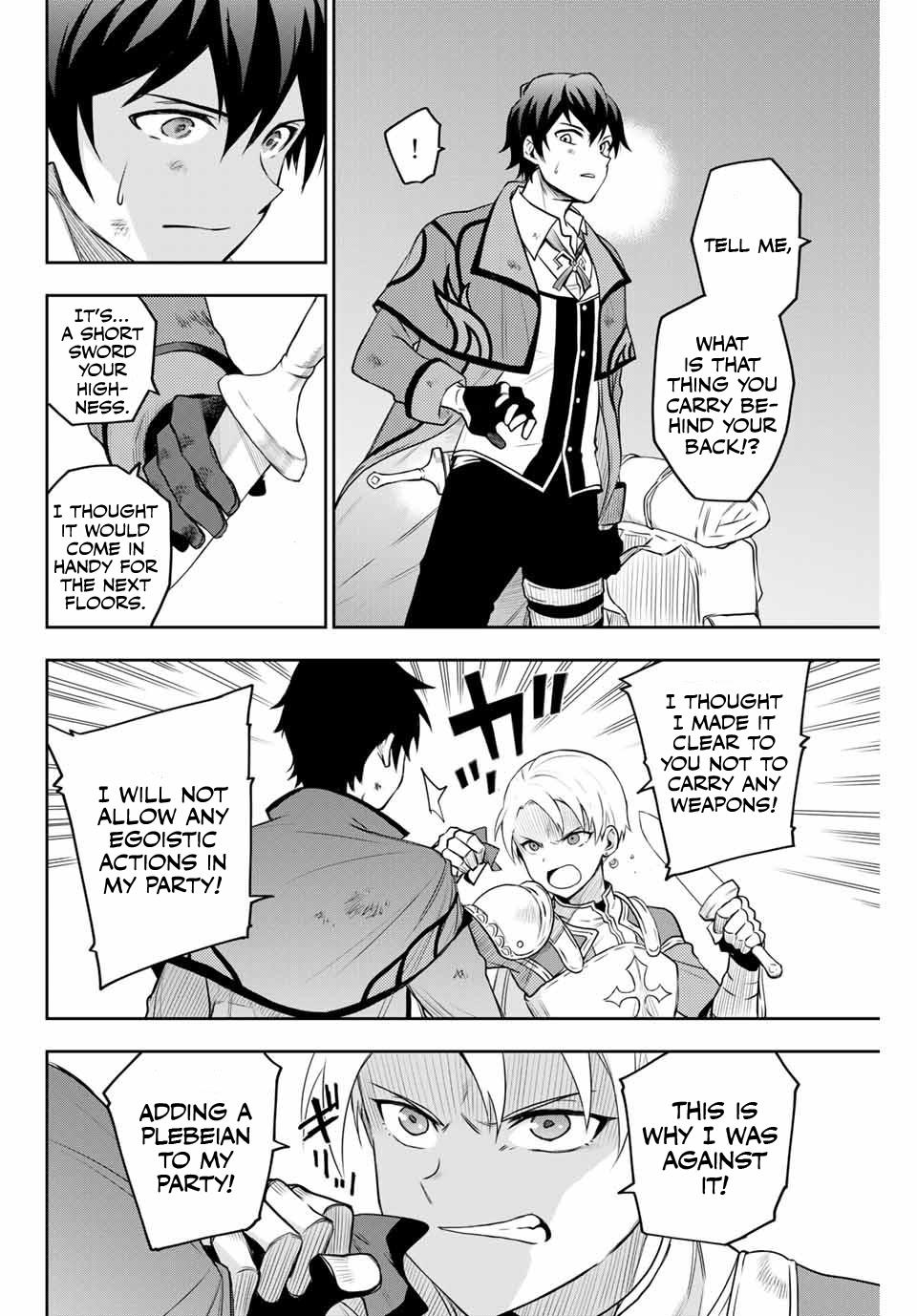 Mikata ga Yowasugite Hojo Mahou ni Tesshiteita Kyuutei Mahoushi, Tsuihou sarete Saikyou wo Mezashimasu Chap 1 - Next Chap 2
