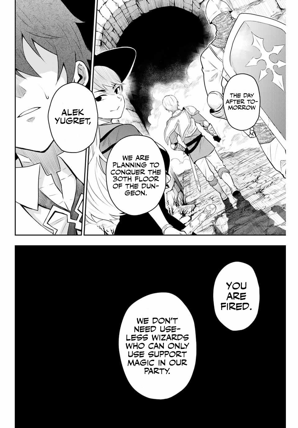 Mikata ga Yowasugite Hojo Mahou ni Tesshiteita Kyuutei Mahoushi, Tsuihou sarete Saikyou wo Mezashimasu Chap 1 - Next Chap 2