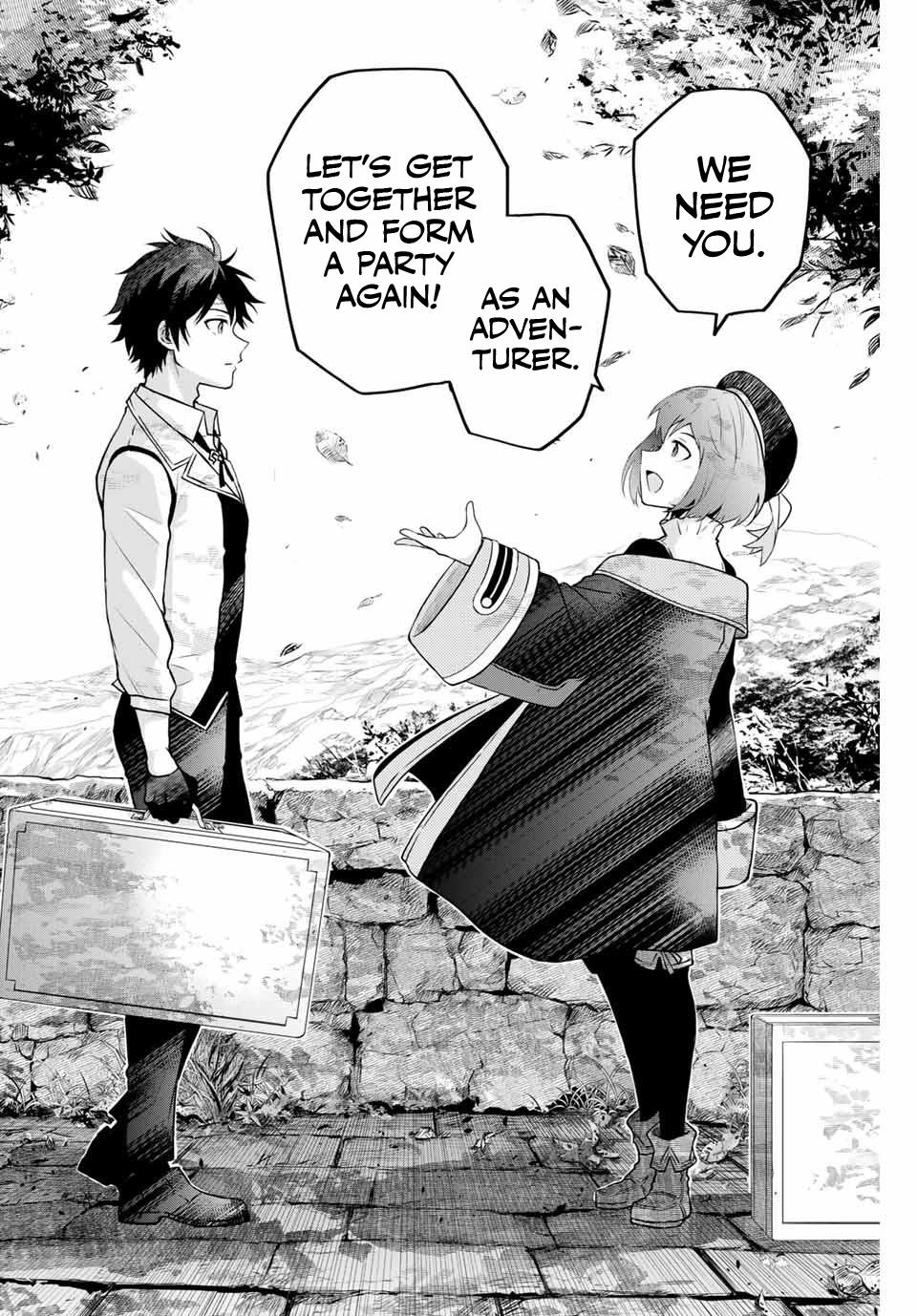 Mikata ga Yowa Sugite Hojo Mahou ni Toushite ita Kyuutei Mahou shi, Tsuihou Sarete Saikyou wo Mezasu Chap 1 - Next Chap 2