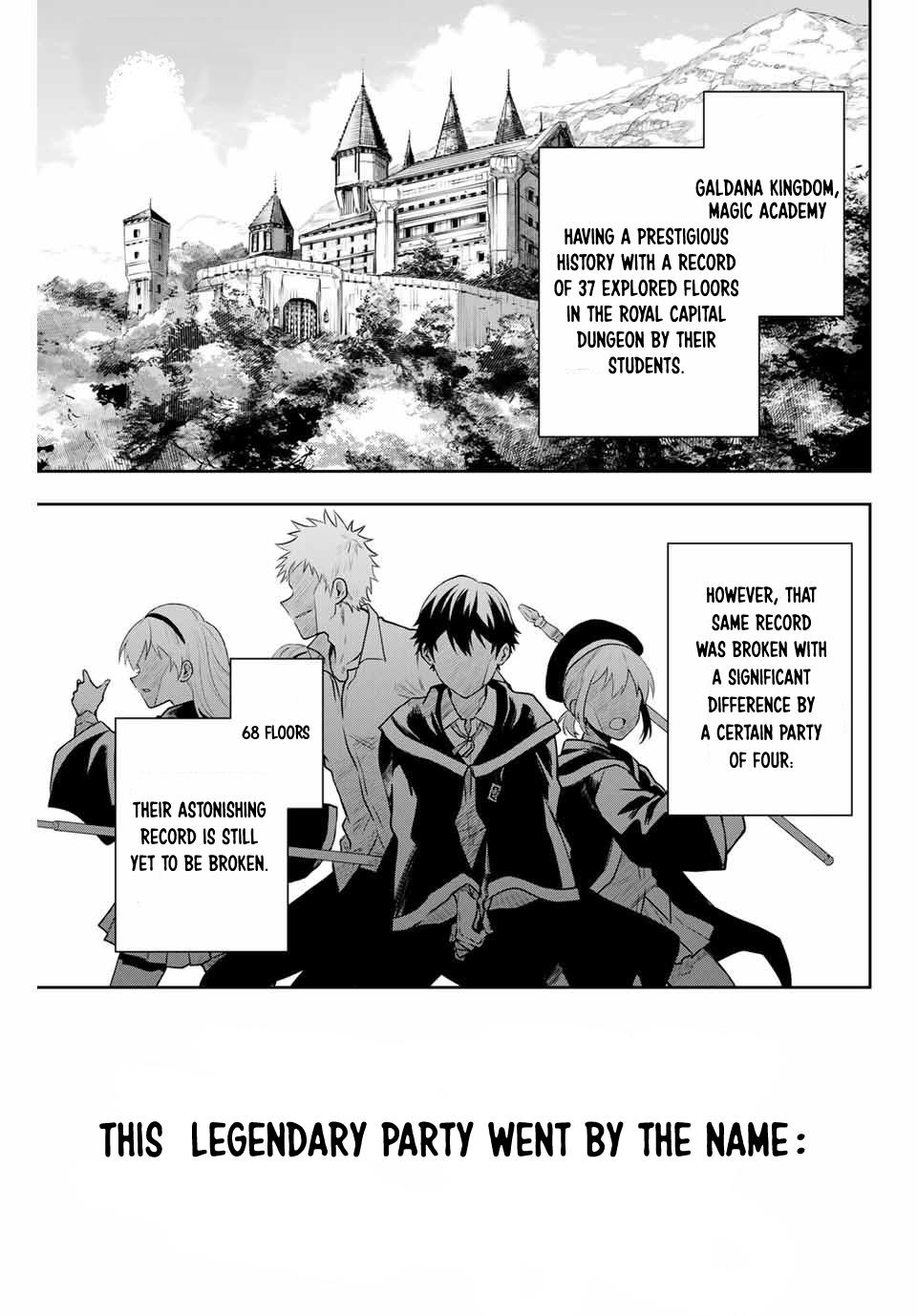 Mikata ga Yowasugite Hojo Mahou ni Tesshiteita Kyuutei Mahoushi, Tsuihou sarete Saikyou wo Mezashimasu Chap 1 - Next Chap 2