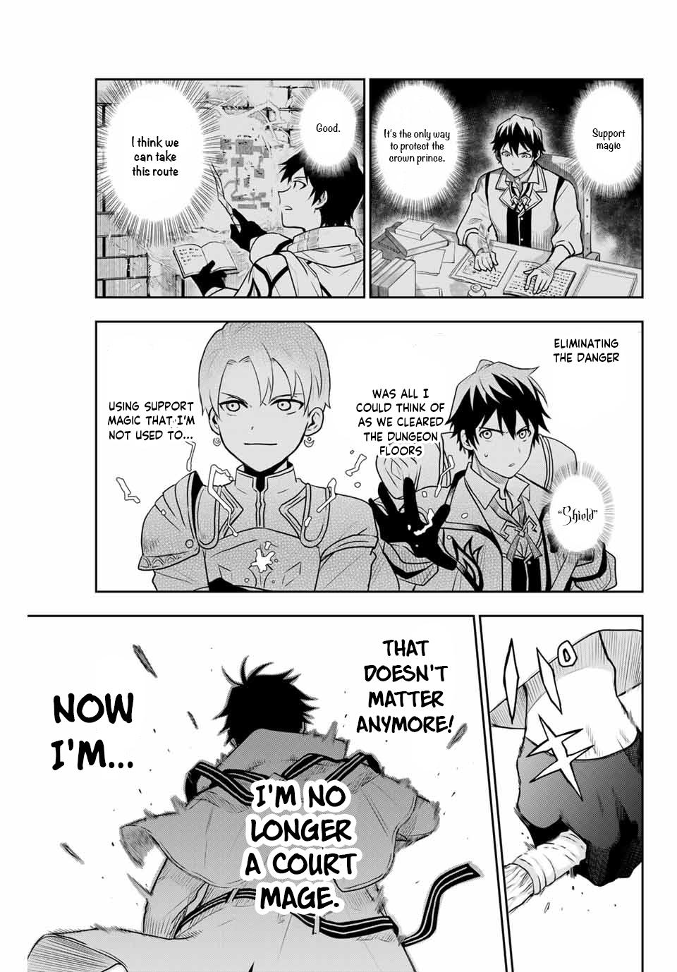 Mikata ga Yowa Sugite Hojo Mahou ni Toushite ita Kyuutei Mahou shi, Tsuihou Sarete Saikyou wo Mezasu Chap 2 - Next Chap 3
