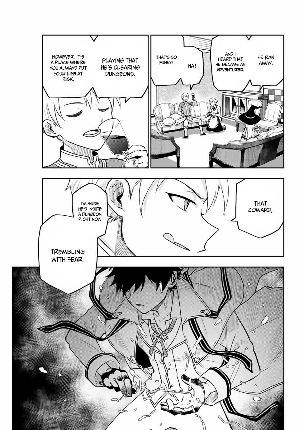 Mikata ga Yowasugite Hojo Mahou ni Tesshiteita Kyuutei Mahoushi, Tsuihou sarete Saikyou wo Mezashimasu Chap 2 - Next Chap 3