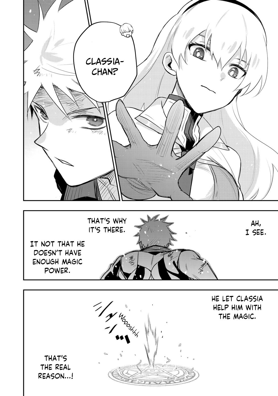 Mikata ga Yowa Sugite Hojo Mahou ni Toushite ita Kyuutei Mahou shi, Tsuihou Sarete Saikyou wo Mezasu Chap 17 - Next Chap 18
