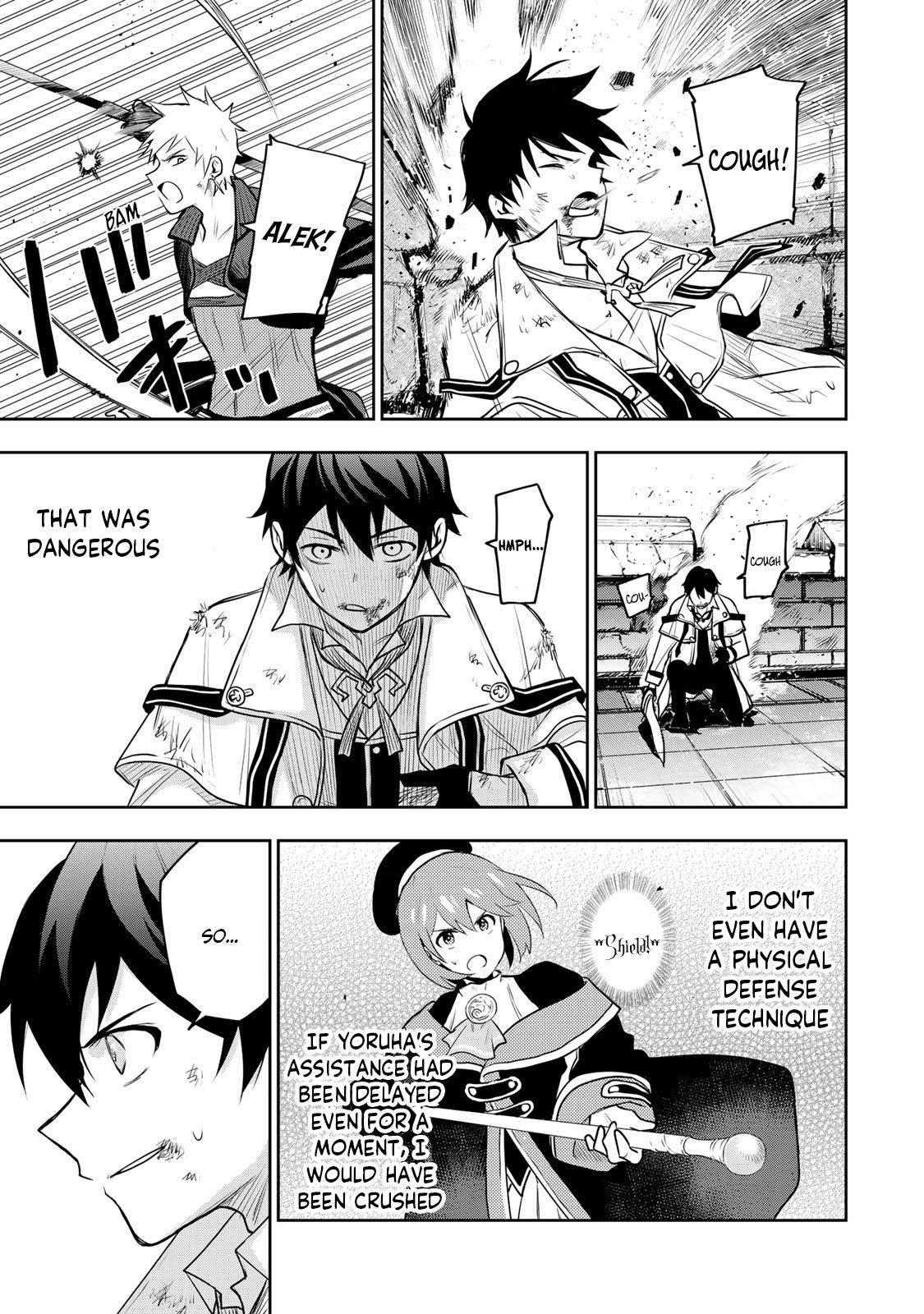 Mikata ga Yowa Sugite Hojo Mahou ni Toushite ita Kyuutei Mahou shi, Tsuihou Sarete Saikyou wo Mezasu Chap 15 - Next Chap 16