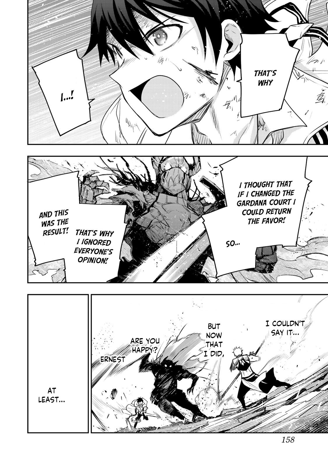 Mikata ga Yowasugite Hojo Mahou ni Tesshiteita Kyuutei Mahoushi, Tsuihou sarete Saikyou wo Mezashimasu Chap 16 - Next Chap 17