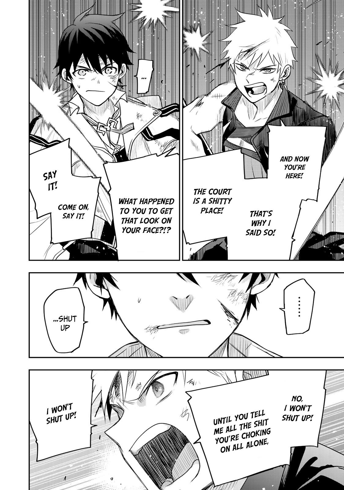 Mikata ga Yowasugite Hojo Mahou ni Tesshiteita Kyuutei Mahoushi, Tsuihou sarete Saikyou wo Mezashimasu Chap 16 - Next Chap 17