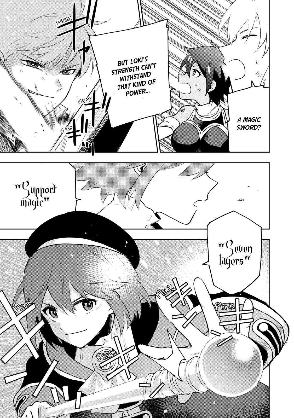Mikata ga Yowasugite Hojo Mahou ni Tesshiteita Kyuutei Mahoushi, Tsuihou sarete Saikyou wo Mezashimasu Chap 18 - Next Chap 19