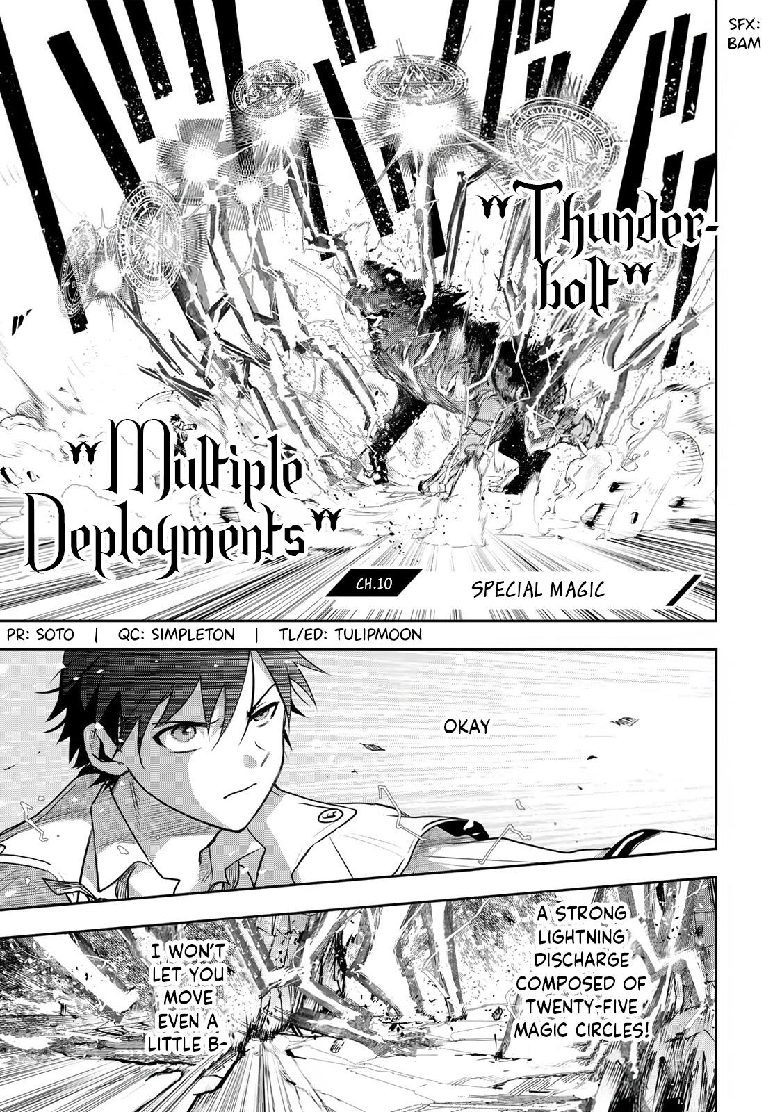 Mikata ga Yowasugite Hojo Mahou ni Tesshiteita Kyuutei Mahoushi, Tsuihou sarete Saikyou wo Mezashimasu Chap 10 - Next Chap 11