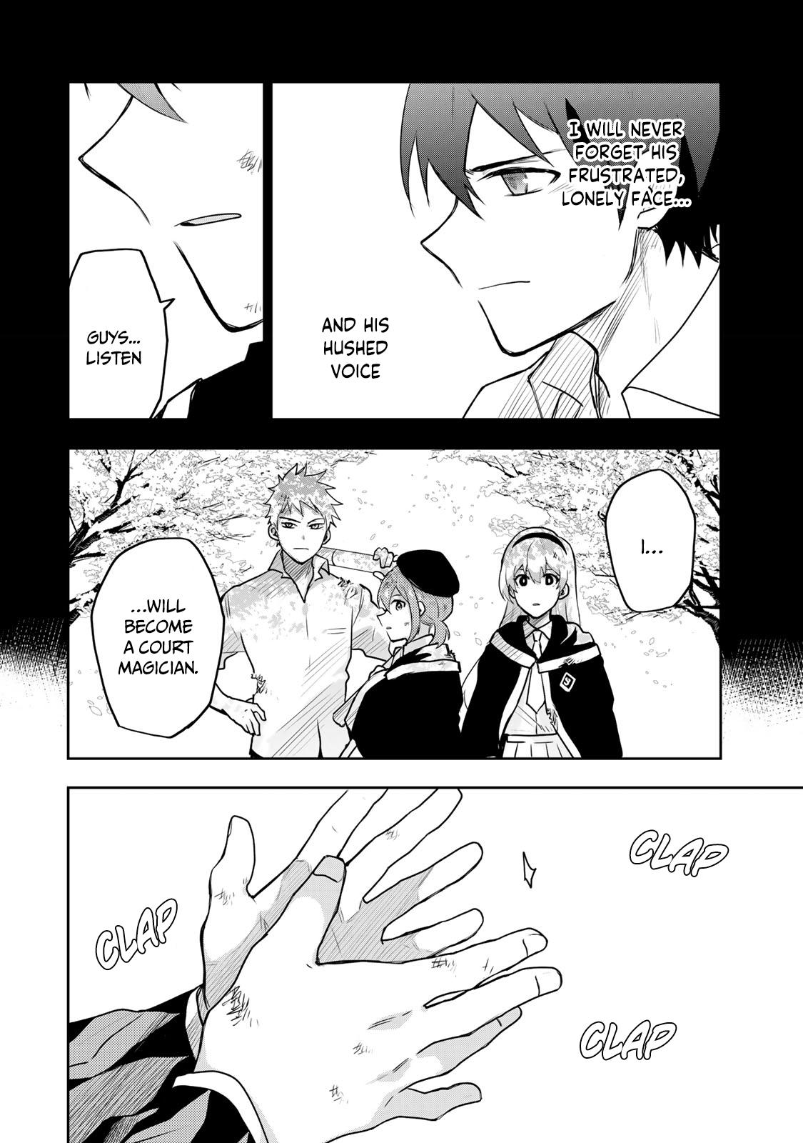 Mikata ga Yowasugite Hojo Mahou ni Tesshiteita Kyuutei Mahoushi, Tsuihou sarete Saikyou wo Mezashimasu Chap 11 - Next Chap 12