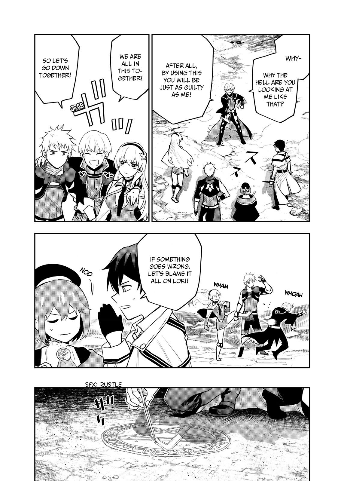 Mikata ga Yowa Sugite Hojo Mahou ni Toushite ita Kyuutei Mahou shi, Tsuihou Sarete Saikyou wo Mezasu Chap 12 - Next Chap 13