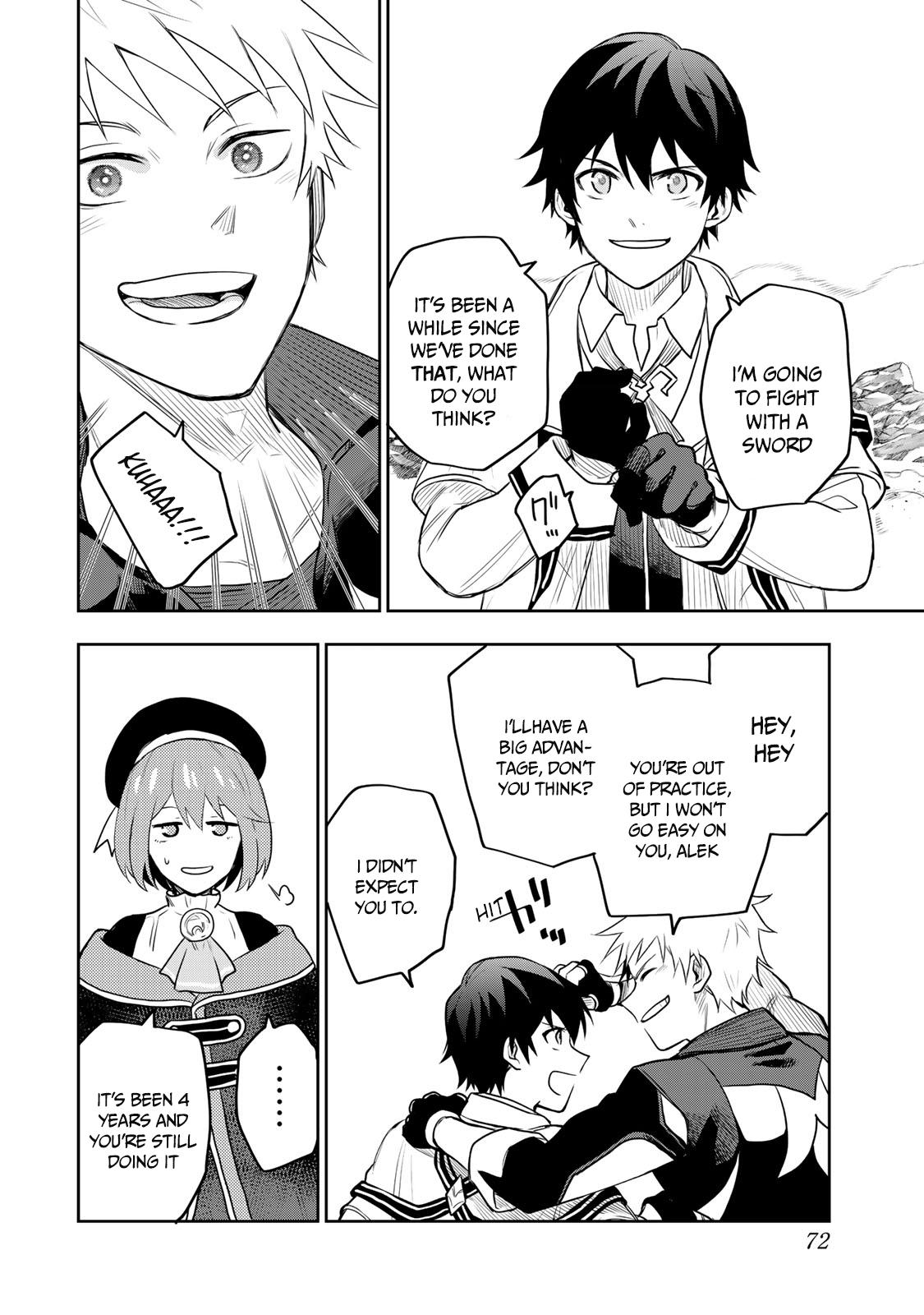 Mikata ga Yowasugite Hojo Mahou ni Tesshiteita Kyuutei Mahoushi, Tsuihou sarete Saikyou wo Mezashimasu Chap 12 - Next Chap 13