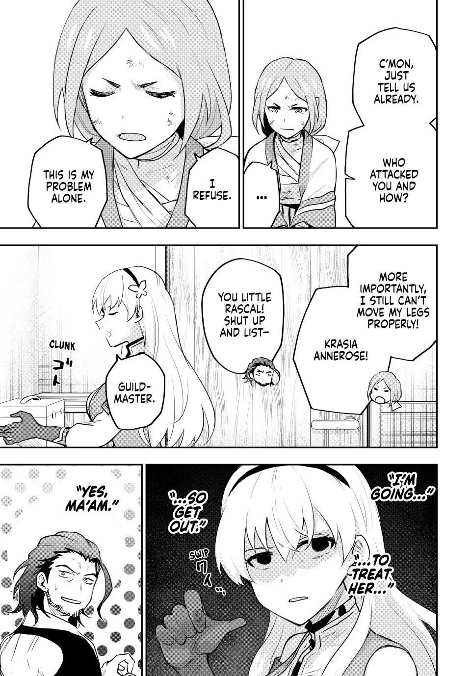 Mikata ga Yowasugite Hojo Mahou ni Tesshiteita Kyuutei Mahoushi, Tsuihou sarete Saikyou wo Mezashimasu Chap 27 - Next Chap 28