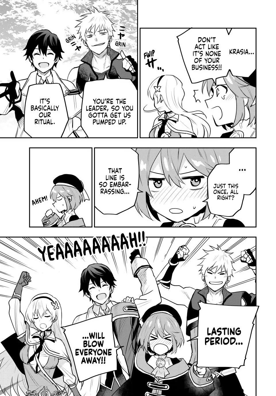 Mikata ga Yowa Sugite Hojo Mahou ni Toushite ita Kyuutei Mahou shi, Tsuihou Sarete Saikyou wo Mezasu Chap 28 - Next Chap 29