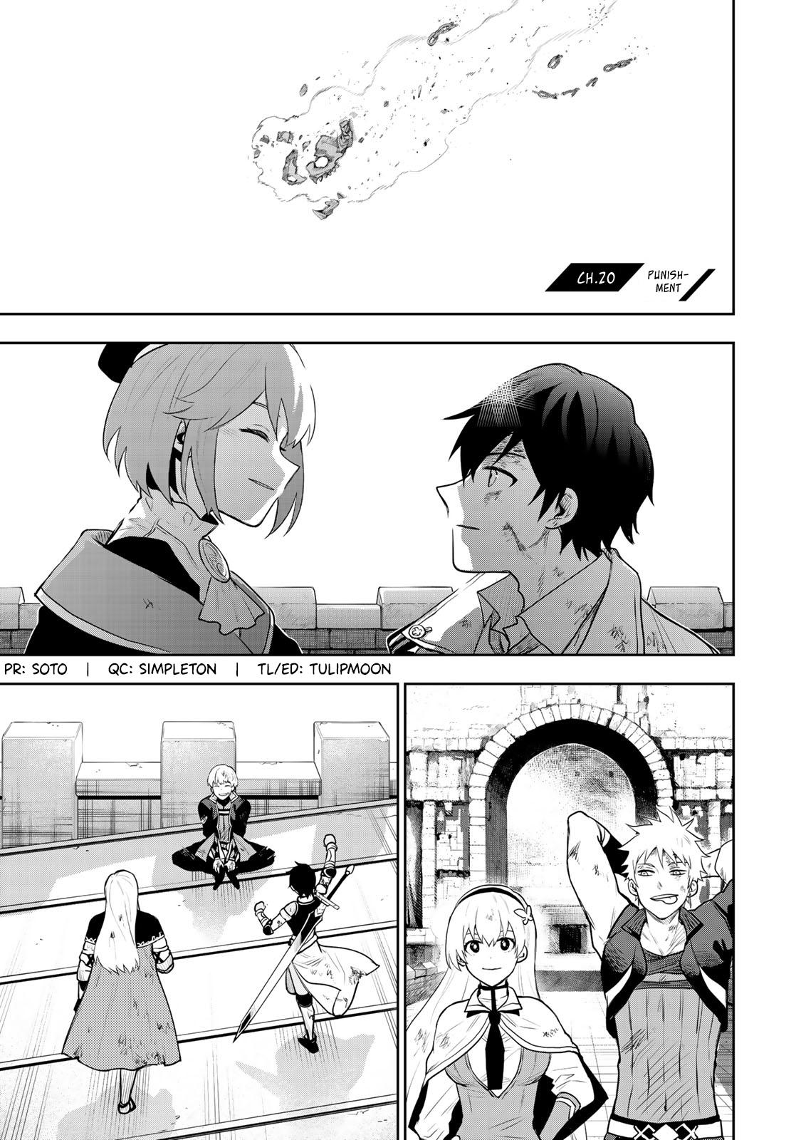 Mikata ga Yowasugite Hojo Mahou ni Tesshiteita Kyuutei Mahoushi, Tsuihou sarete Saikyou wo Mezashimasu Chap 20 - Next Chap 21