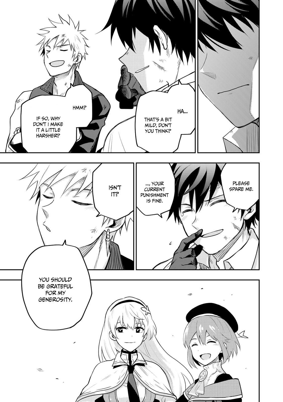 Mikata ga Yowasugite Hojo Mahou ni Tesshiteita Kyuutei Mahoushi, Tsuihou sarete Saikyou wo Mezashimasu Chap 20 - Next Chap 21