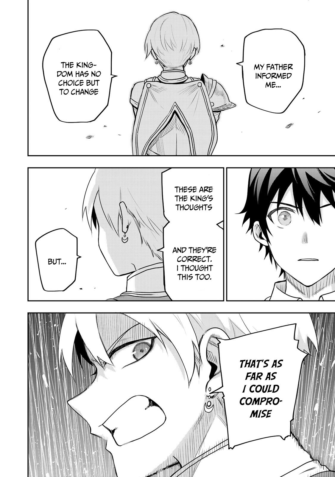 Mikata ga Yowasugite Hojo Mahou ni Tesshiteita Kyuutei Mahoushi, Tsuihou sarete Saikyou wo Mezashimasu Chap 22 - Next Chap 23