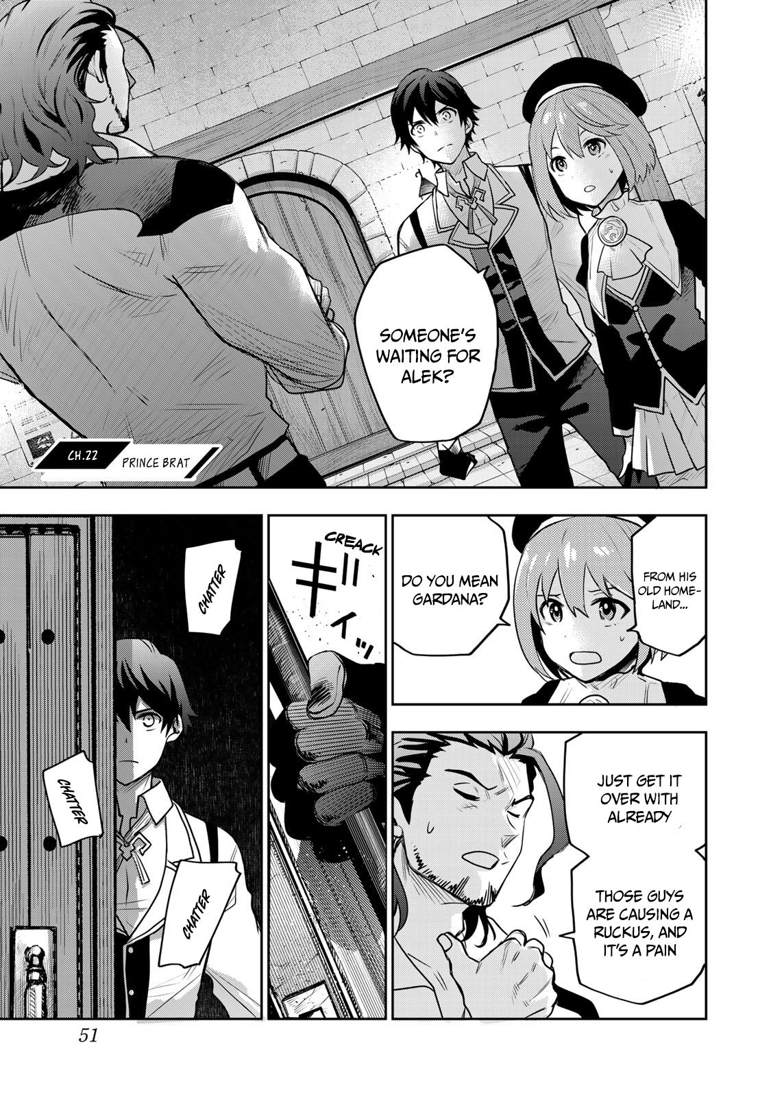 Mikata ga Yowasugite Hojo Mahou ni Tesshiteita Kyuutei Mahoushi, Tsuihou sarete Saikyou wo Mezashimasu Chap 22 - Next Chap 23