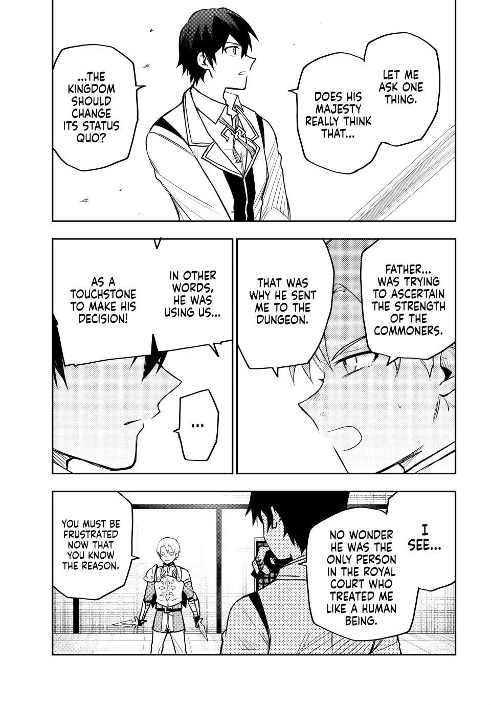 Mikata ga Yowa Sugite Hojo Mahou ni Toushite ita Kyuutei Mahou shi, Tsuihou Sarete Saikyou wo Mezasu Chap 23 - Next Chap 24