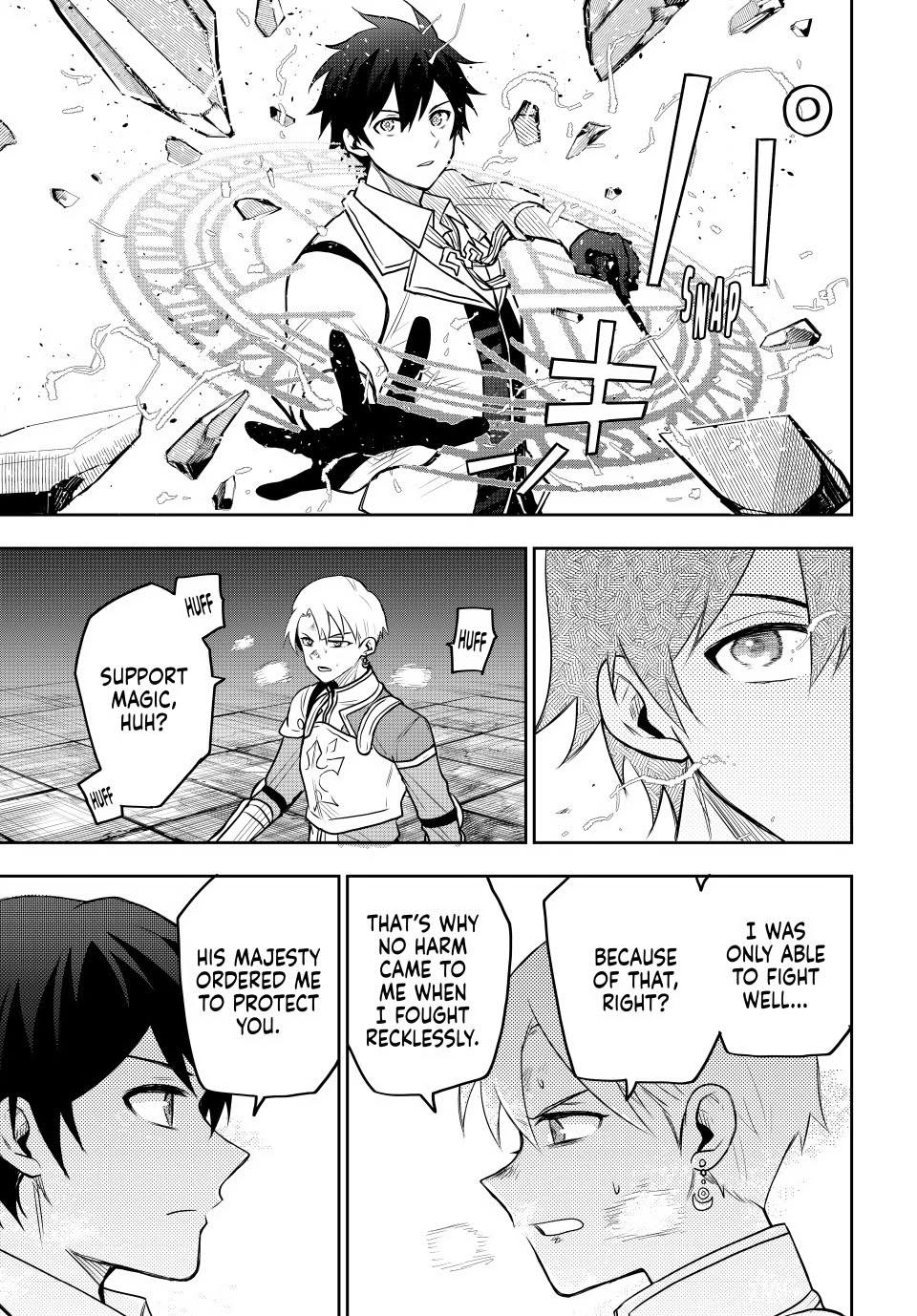 Mikata ga Yowa Sugite Hojo Mahou ni Toushite ita Kyuutei Mahou shi, Tsuihou Sarete Saikyou wo Mezasu Chap 23 - Next Chap 24