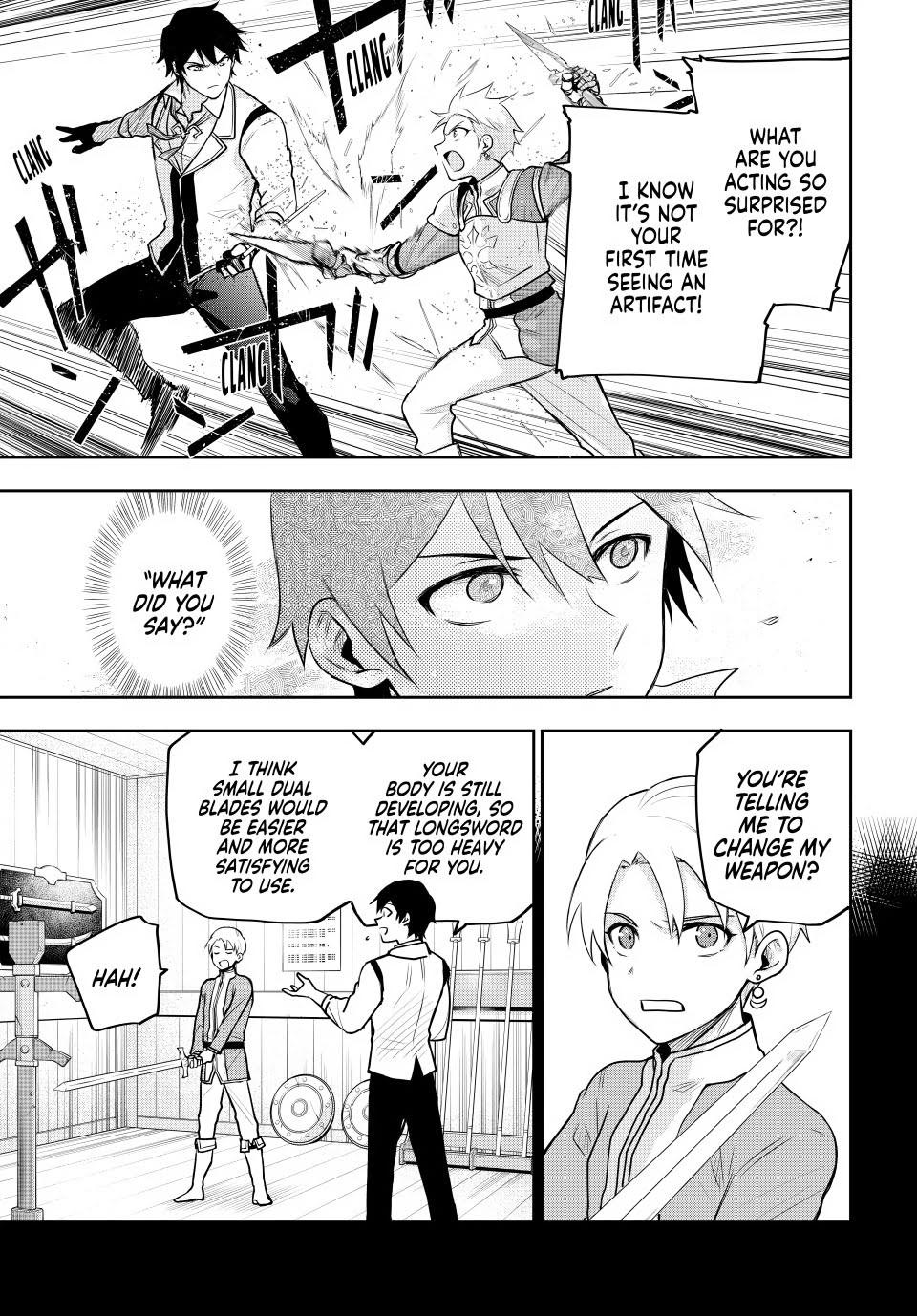 Mikata ga Yowasugite Hojo Mahou ni Tesshiteita Kyuutei Mahoushi, Tsuihou sarete Saikyou wo Mezashimasu Chap 23 - Next Chap 24